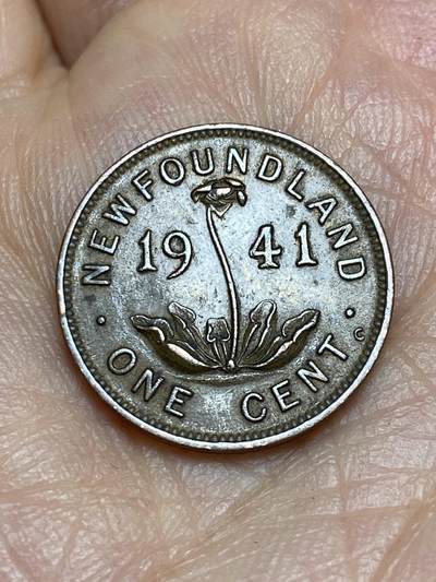 2026年第十五场(总第一百八十四场）外国好品散币场(免佣金) - 好品–英属纽芬兰1941年1分(乔治六世时期)