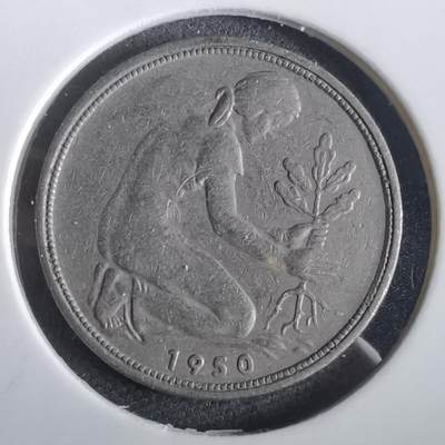 沼泽如烟--第973场 - 德国1950年50芬尼