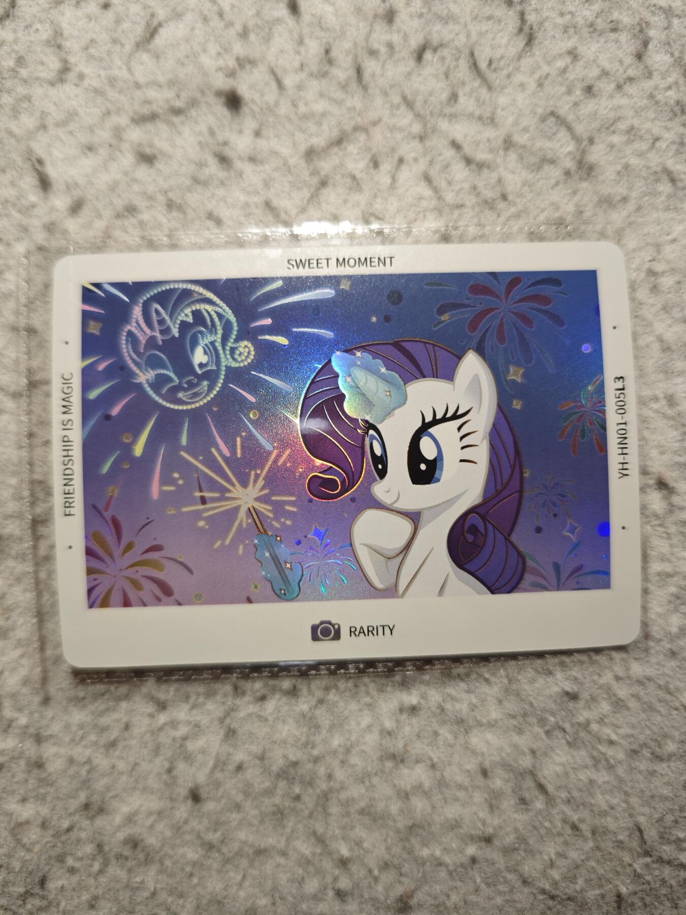 【随心含颖卡拍54期】卡游/集卡社/卡卡沃 抽卡机专场拍卖【无佣金】 卡游 小马宝莉 珍奇 烟花卡一张