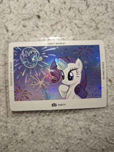 【随心含颖卡拍54期】卡游/集卡社/卡卡沃 抽卡机专场拍卖【无佣金】 - 卡游 小马宝莉 珍奇 烟花卡一张