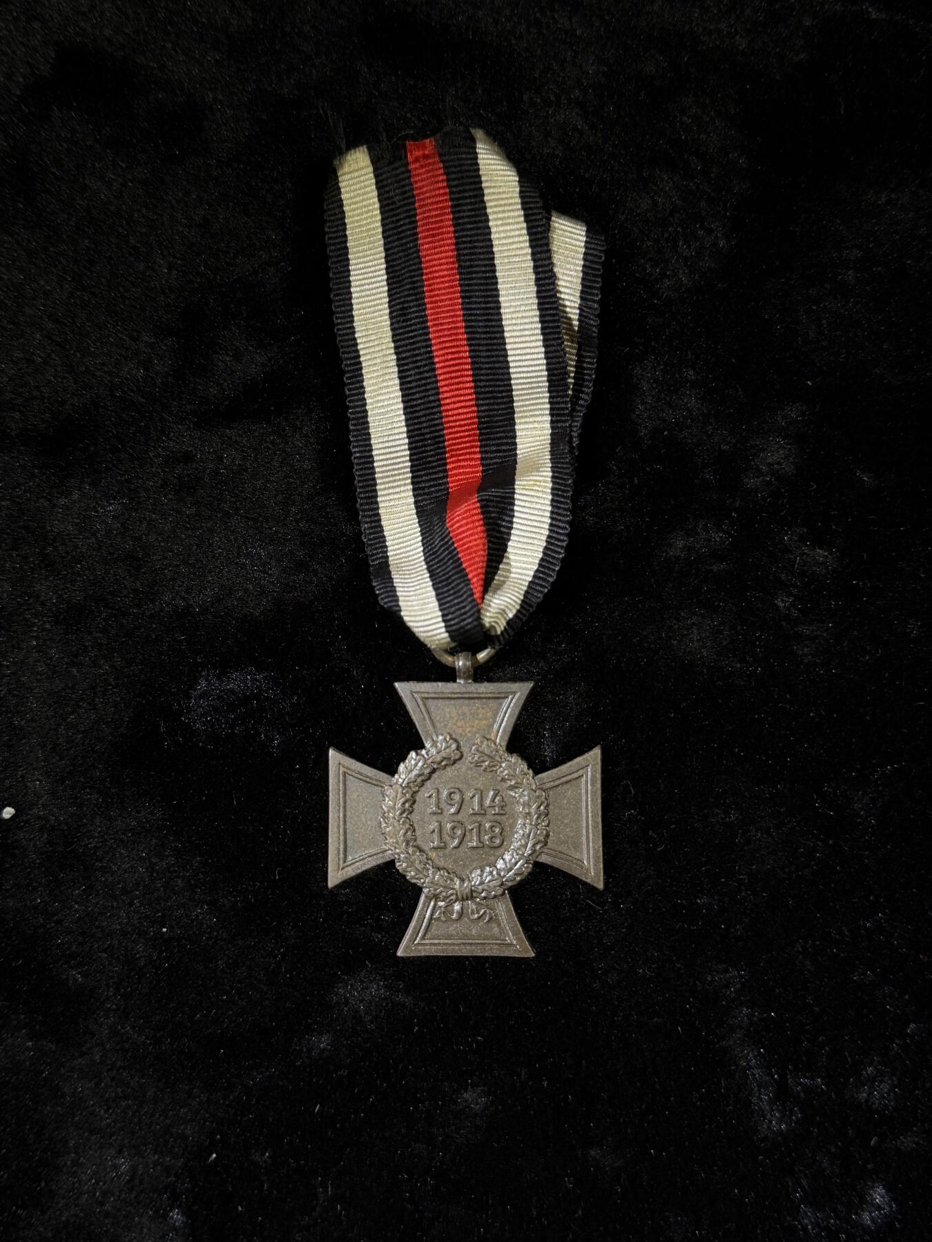 戎马世界章牌大赏第110期 德国一战兴登堡奖章，民事版