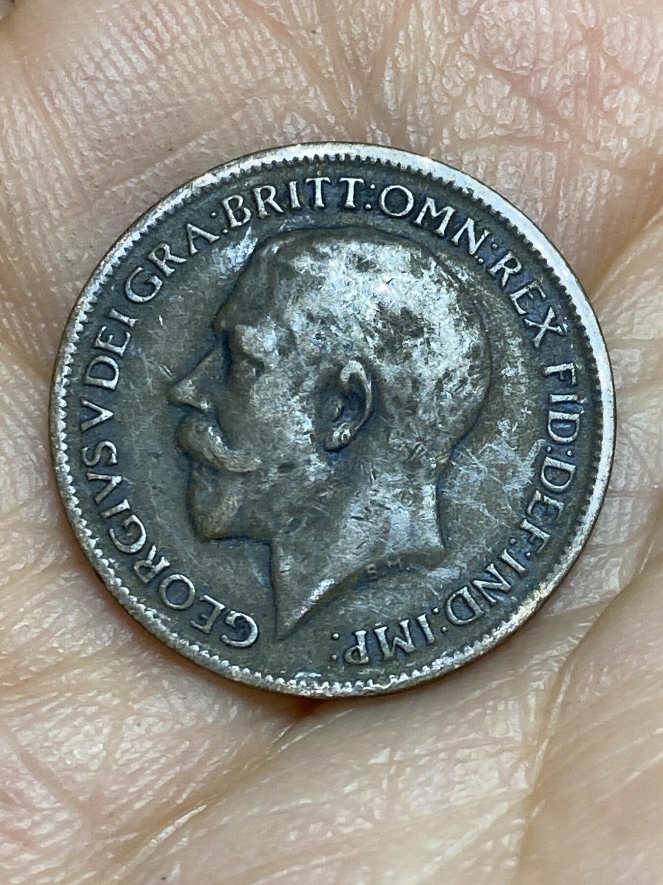 2026年第十五场(总第一百八十四场）外国好品散币场(免佣金) 英国🇬🇧1916年1法新(乔治五世第一版)