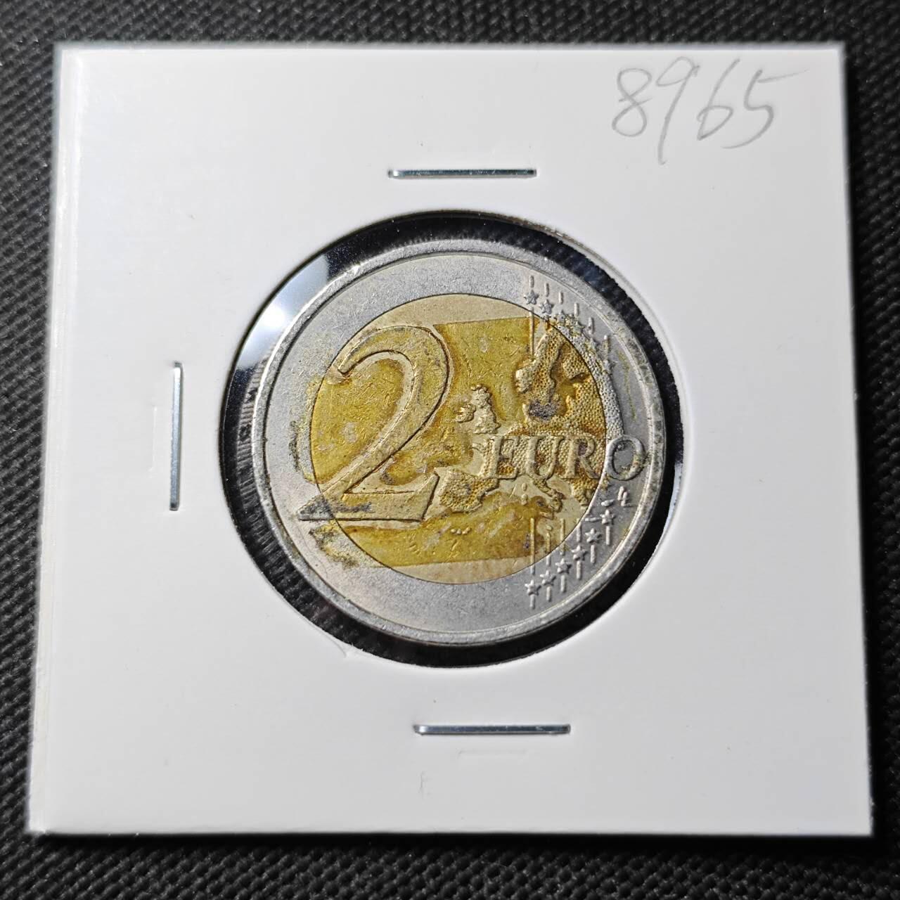 KK钱币收藏小铺  第389期  2月预留时间 周末发货   2009欧元2欧纪念币