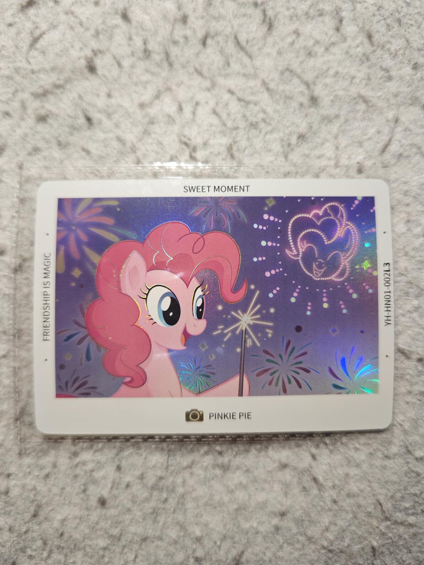 【随心含颖卡拍54期】卡游/集卡社/卡卡沃 抽卡机专场拍卖【无佣金】 卡游 小马宝莉 碧琪 烟花卡一张