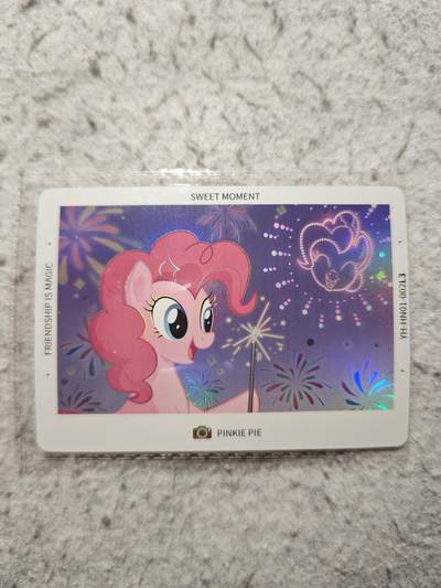 【随心含颖卡拍54期】卡游/集卡社/卡卡沃 抽卡机专场拍卖【无佣金】 - 卡游 小马宝莉 碧琪 烟花卡一张