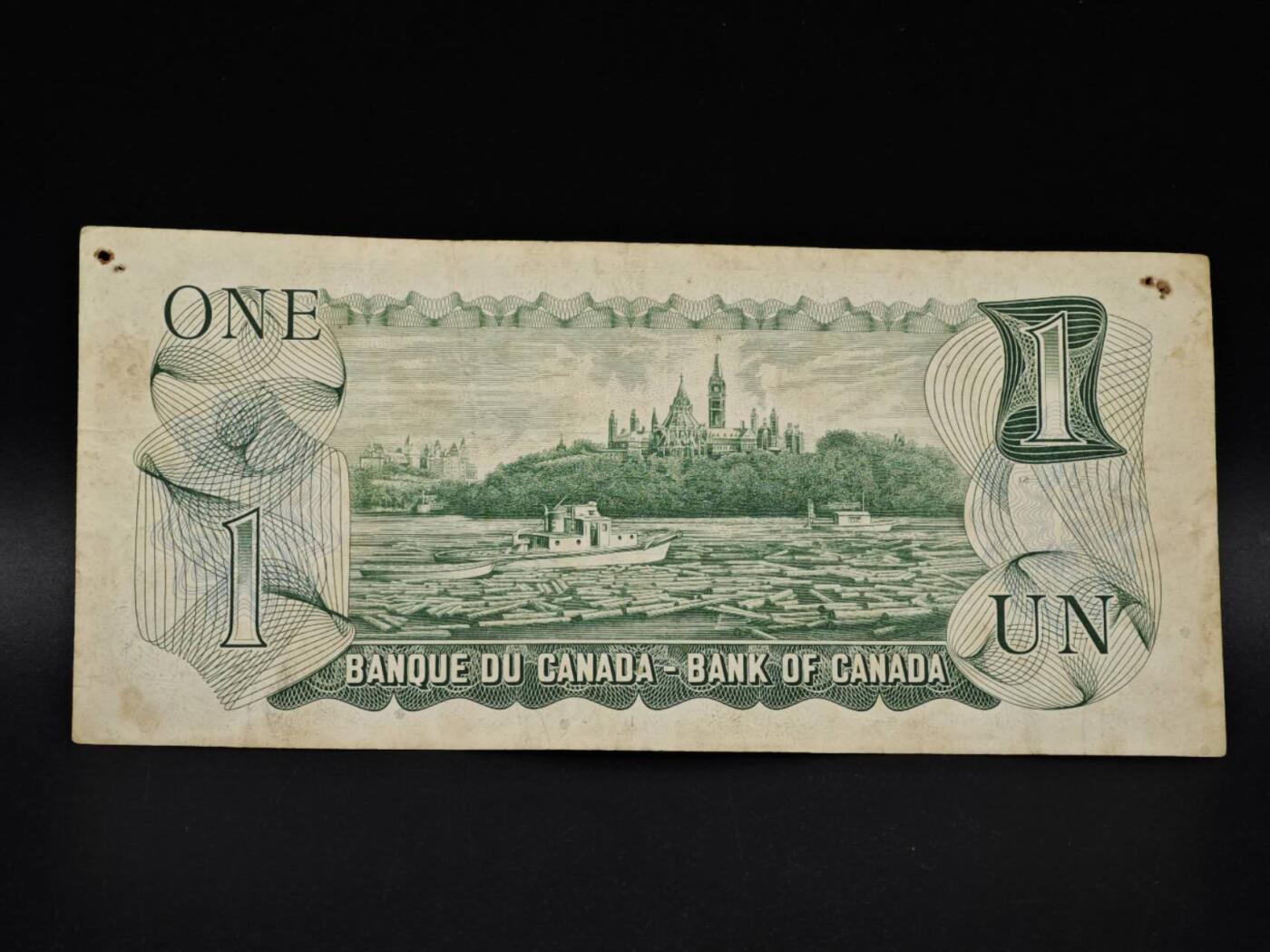 【淘币小摊】实时拍第八百五十四拍   无佣金福利纸币场   满百包邮可预留二周 每周一统一发货   加拿大1元纸币【有折】