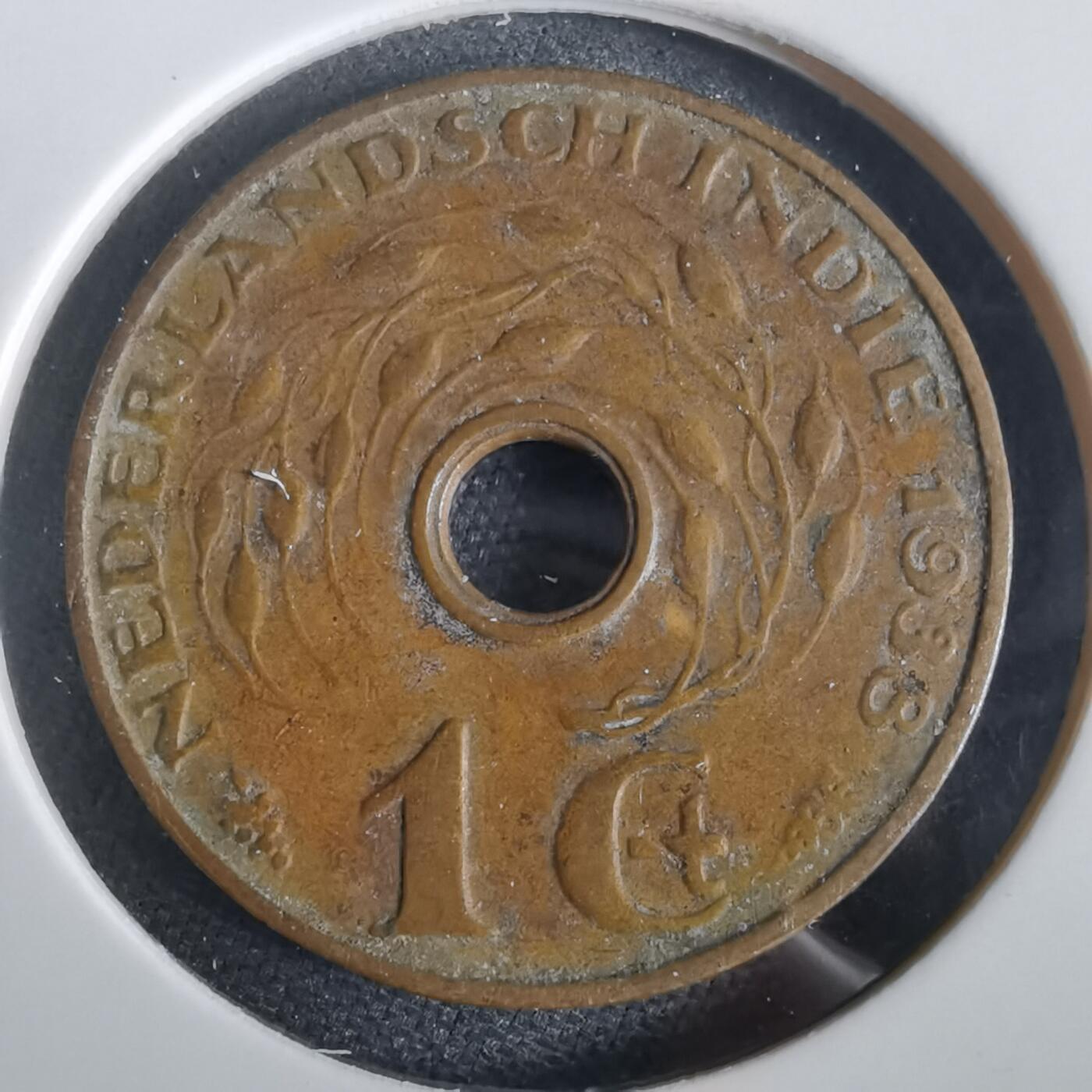 沼泽如烟--第973场 荷属东印度1938年一分