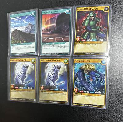 游戏王 RUSH DUEL系列等 日文日版专场卡牌 - 游戏王卡牌（RD） 6张