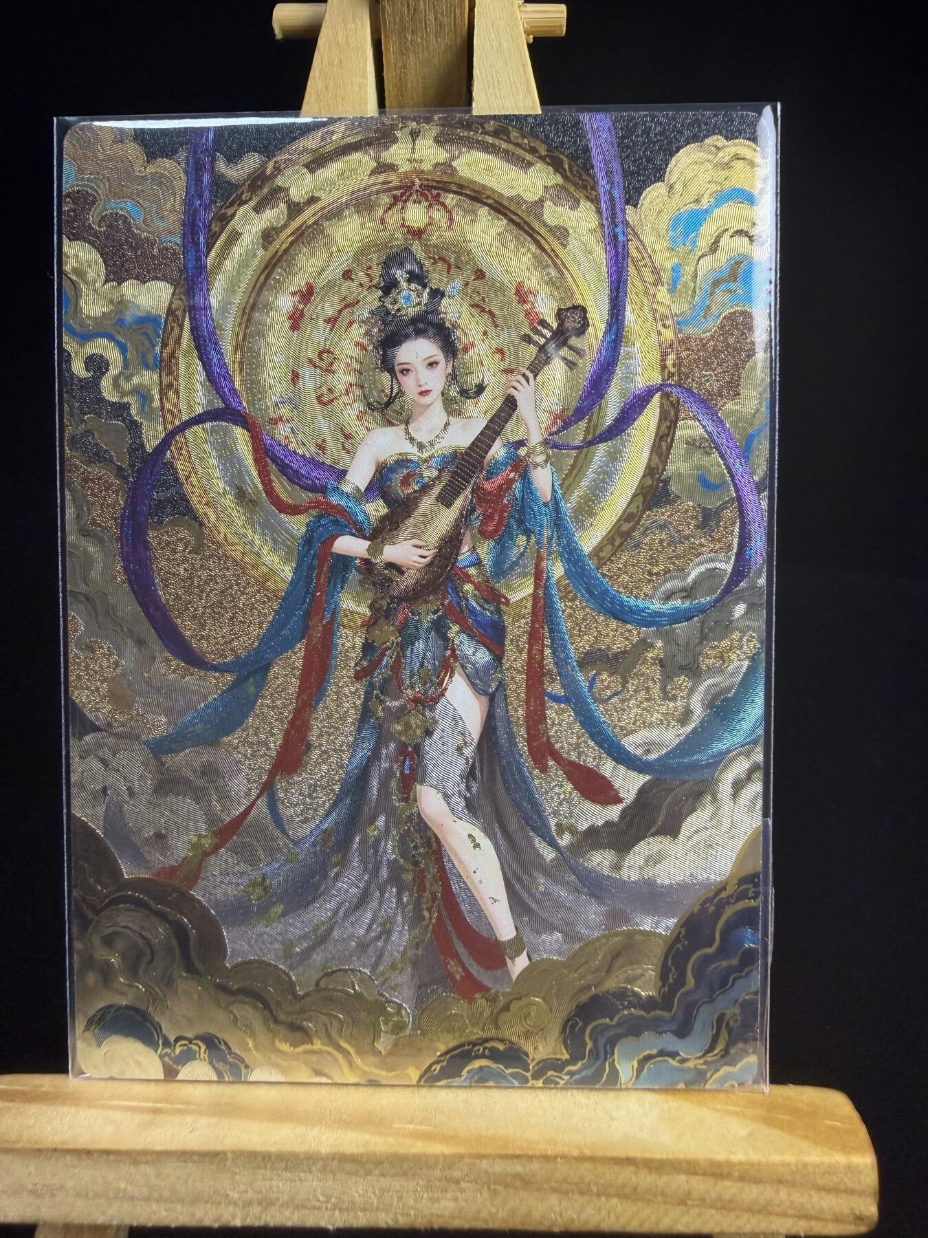 奇点新卡 无佣金 不寄存 不收拍   主攻奇点（有大佬赞助）需要多宫大佬请私聊 部分卡牌设有底价（不想玩的那么累，即使有底价也会比市场价便宜的多，懂的自然懂） 拒绝小号抬价 大家放心拍 所有拍品部分套有卡膜 部分卡牌多宫 自制卡牌 不包厂瑕 放大镜 品控 勿拍 流拍商品会循环 感谢大家支持 留个关注 不定时上新 谢谢 奇点卡牌 敦煌飞天 