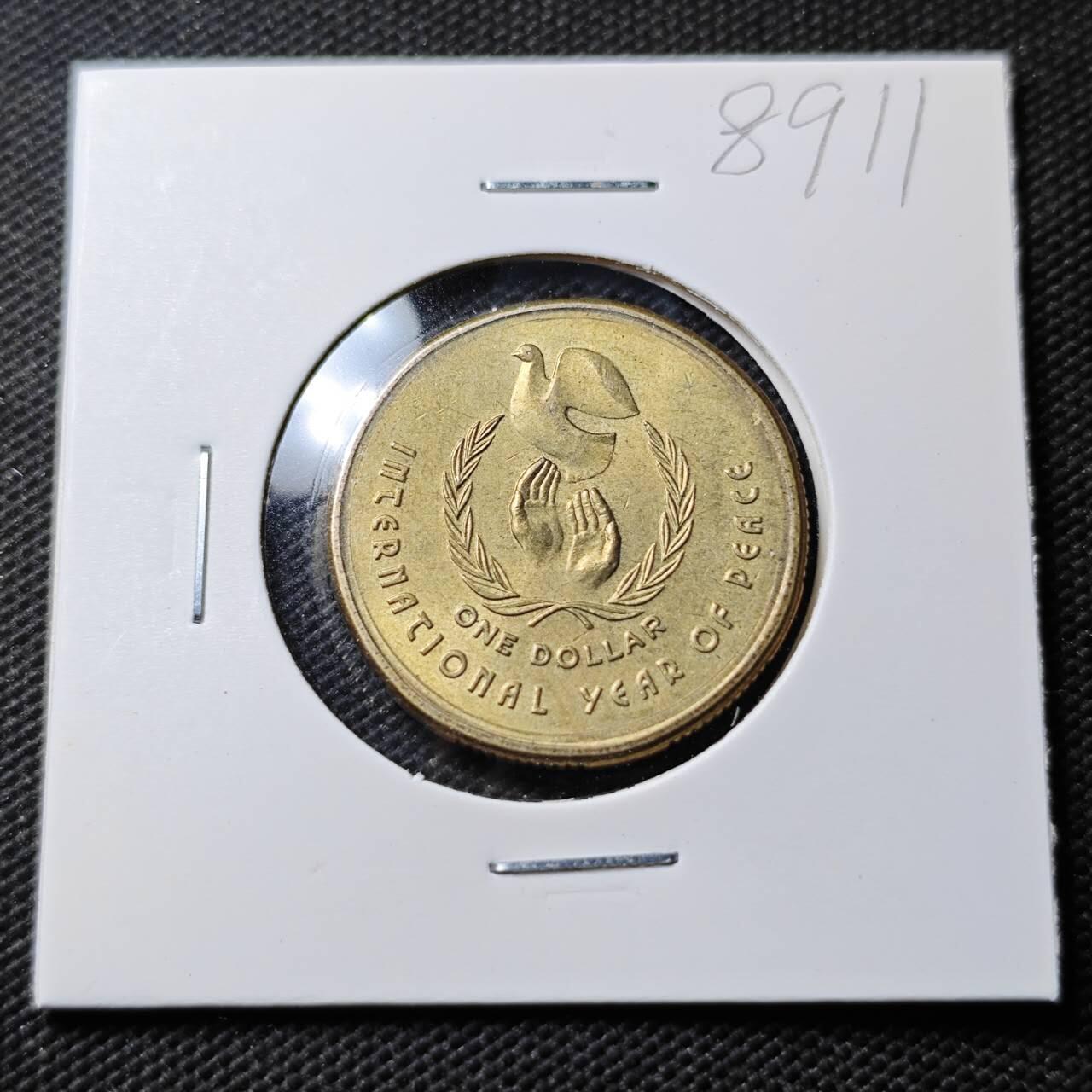 KK钱币收藏小铺  第389期  2月预留时间 周末发货  澳大利亚1元纪念币