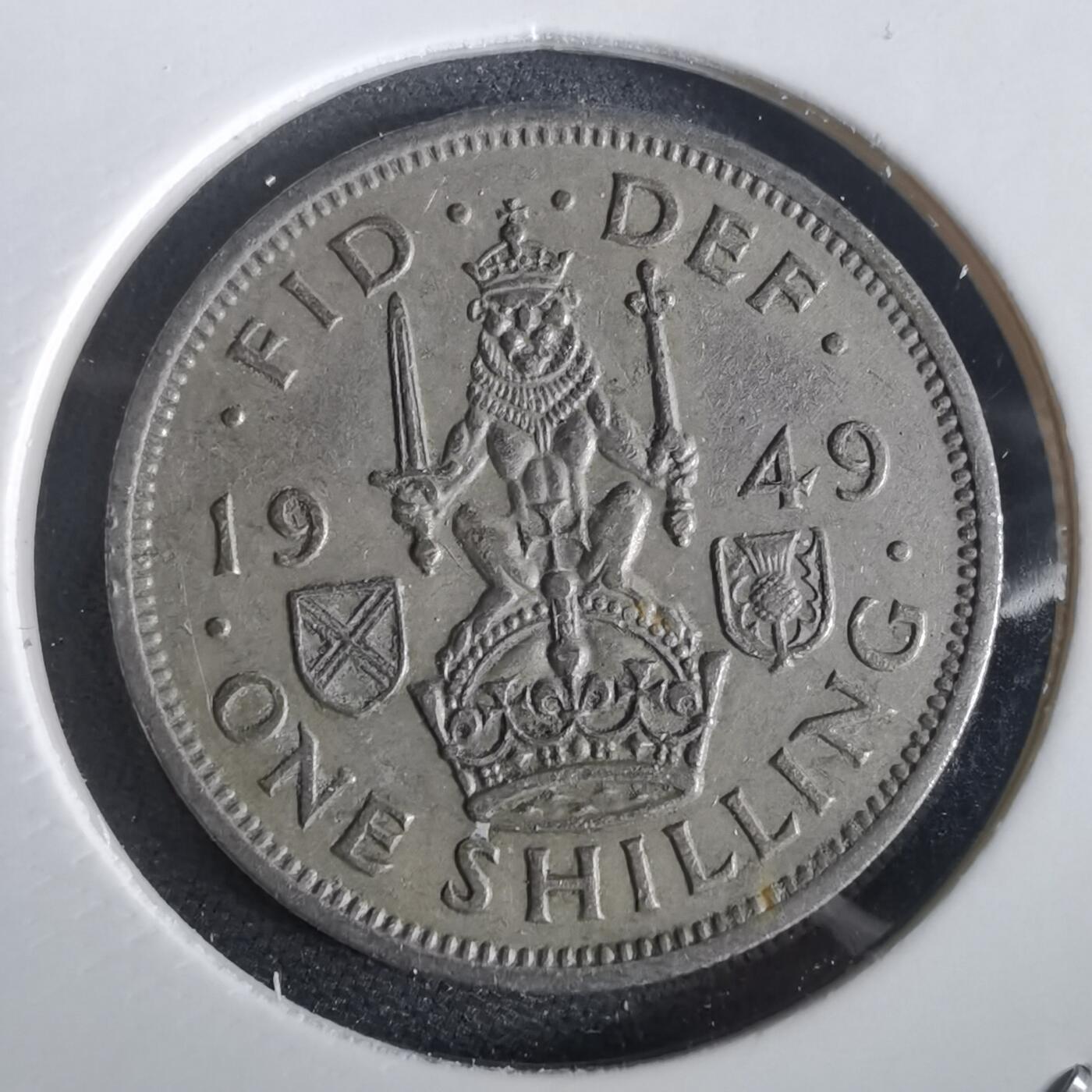 沼泽如烟--第973场 英国1949年1先令