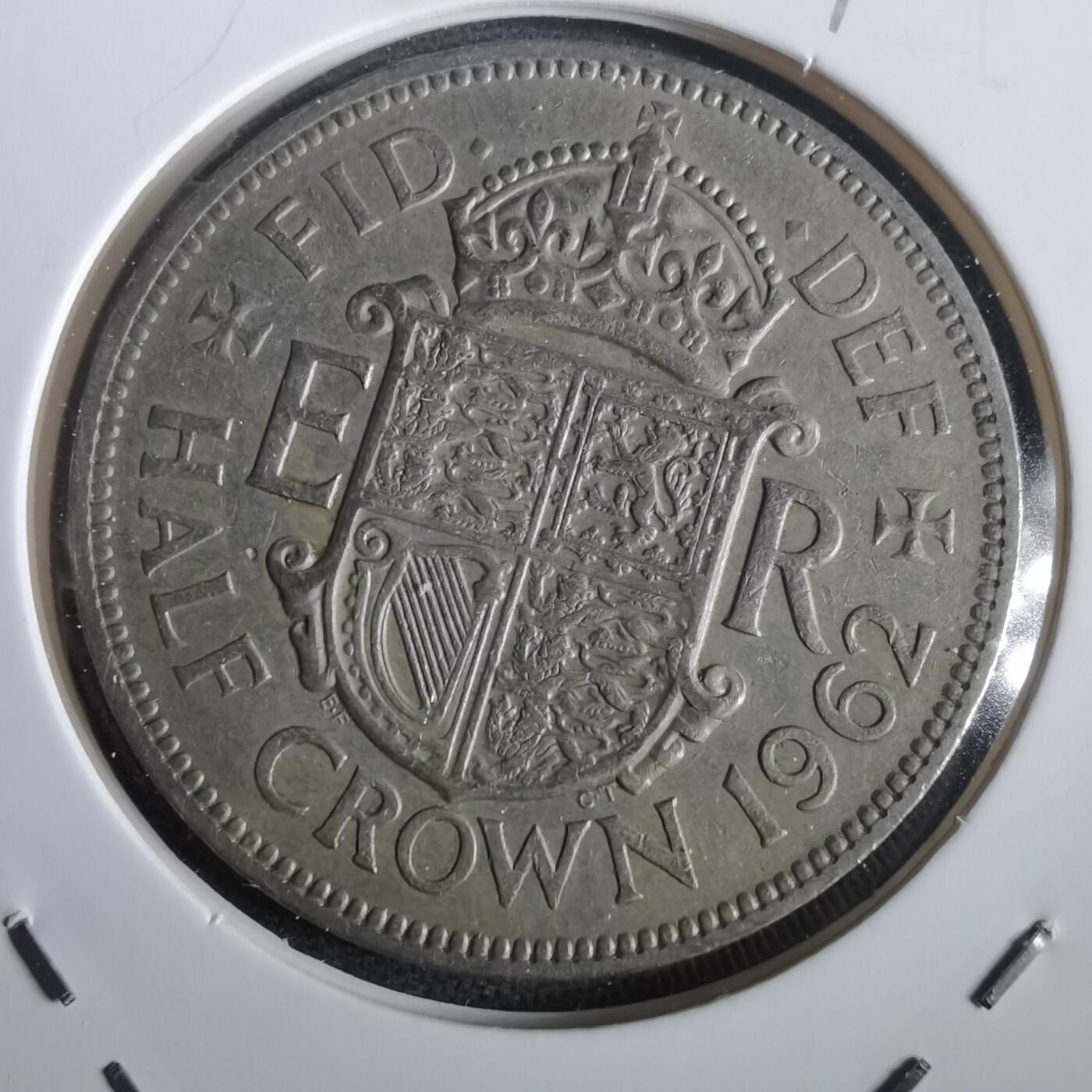 沼泽如烟--第973场 英国1962年半克朗