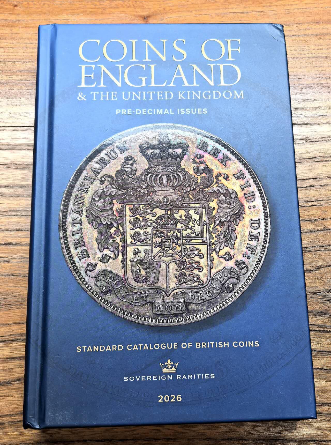 凡希社世界钱币微拍第三百十九期 2026版最新英格兰与联合王国钱币目录（十进制前）