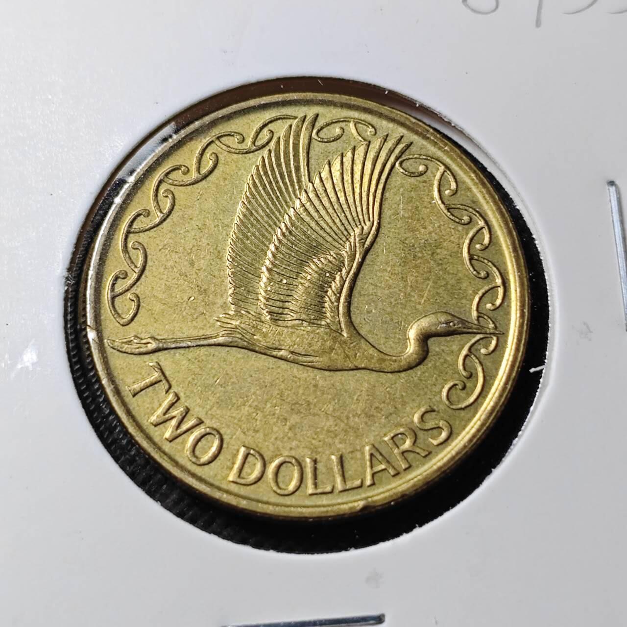 KK钱币收藏小铺  第389期  2月预留时间 周末发货  新西兰2元