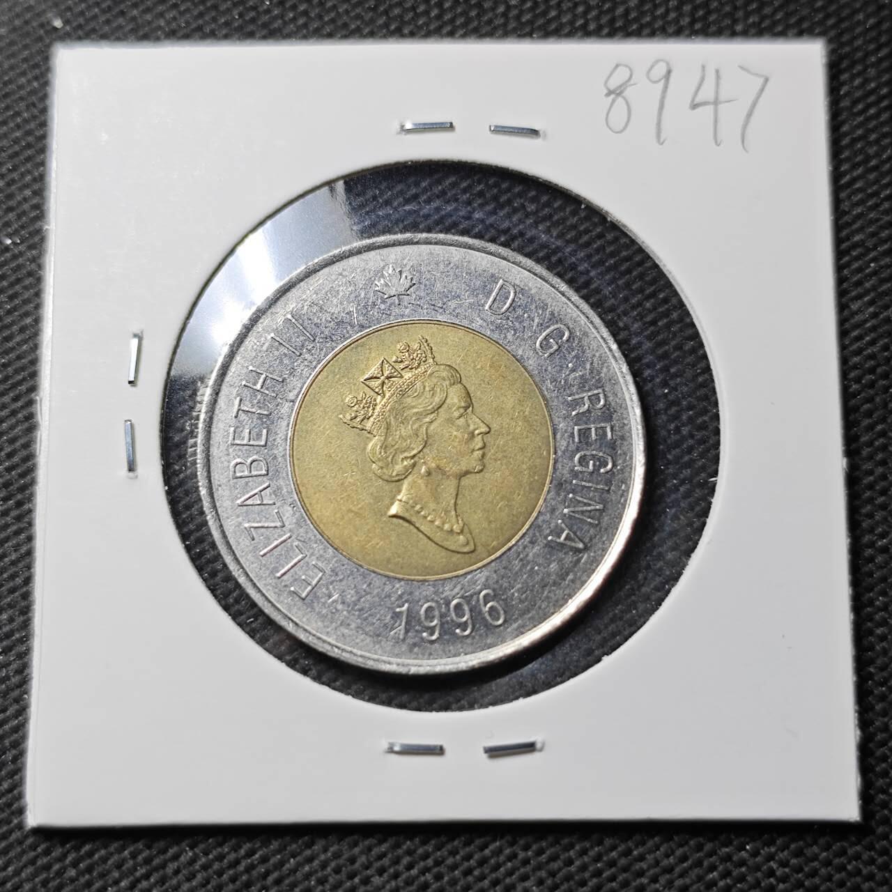 KK钱币收藏小铺  第389期  2月预留时间 周末发货  加拿大2元