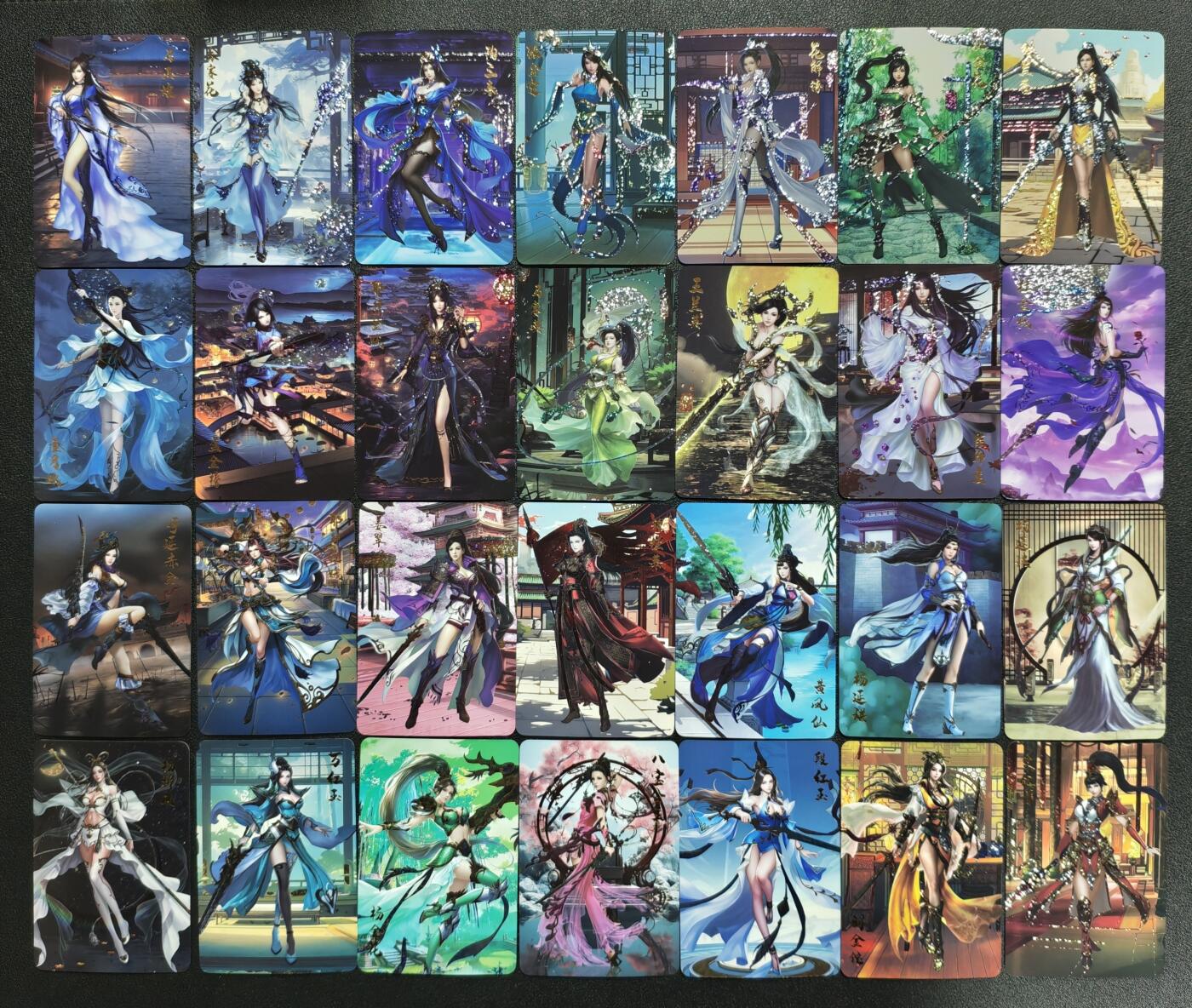 天玑星卡拍第166期《1.29周四截拍》持续收拍收评中 满赠卡需备注 宁缺卡牌 巾帼英雄 钻闪 五十四张+卡头一张