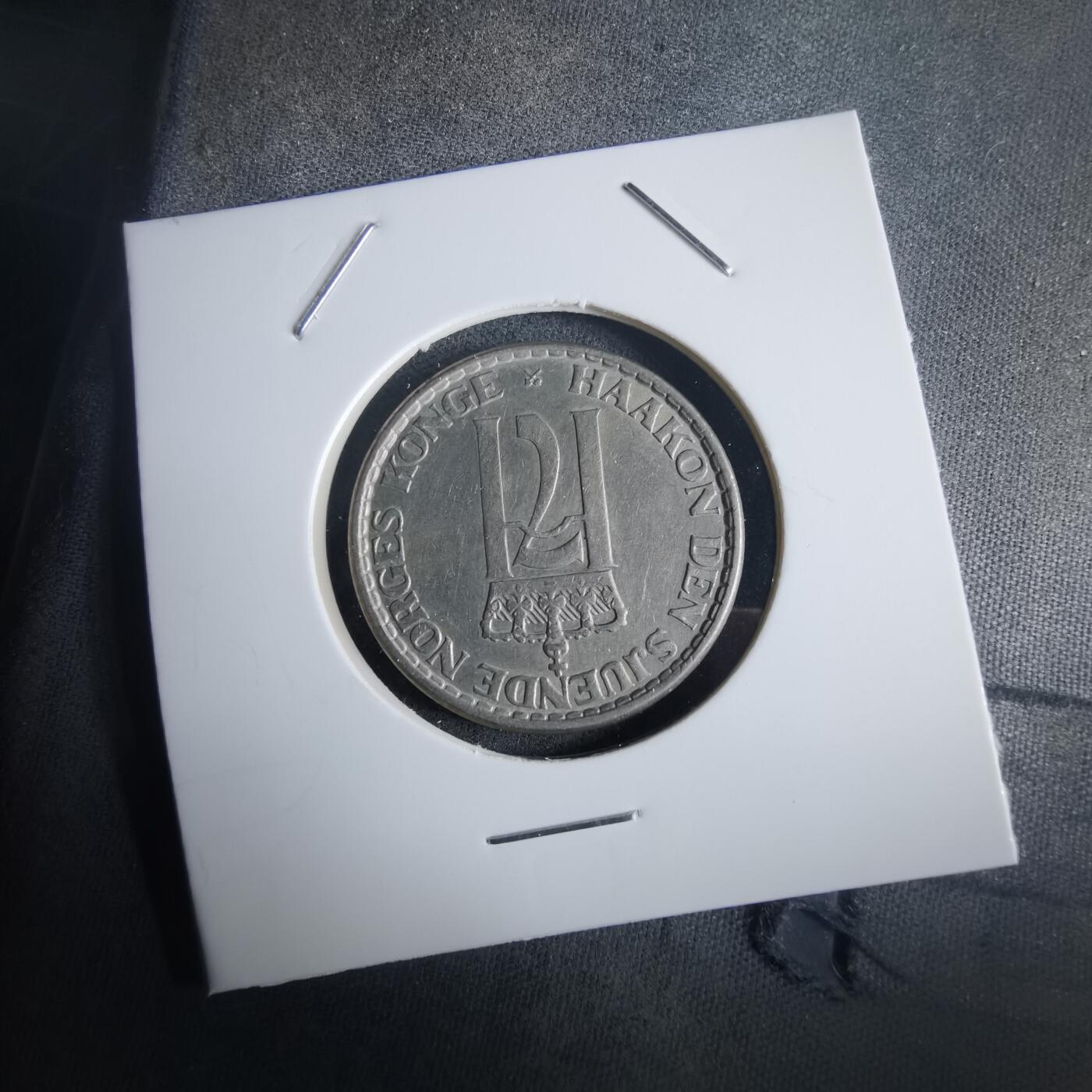 沼泽如烟--第972场 挪威1955年1克朗