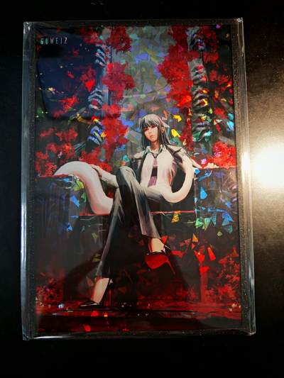 琦卡当当铺～第30期★★一大波美女正向你走来~支持寄存★★~【9点40结束】扫码加群抽[包邮券]~ - 摩点众筹-顾正炜GUWEIZ-“自带故事Buff”暗黑系插画-色纸-彩闪-1张