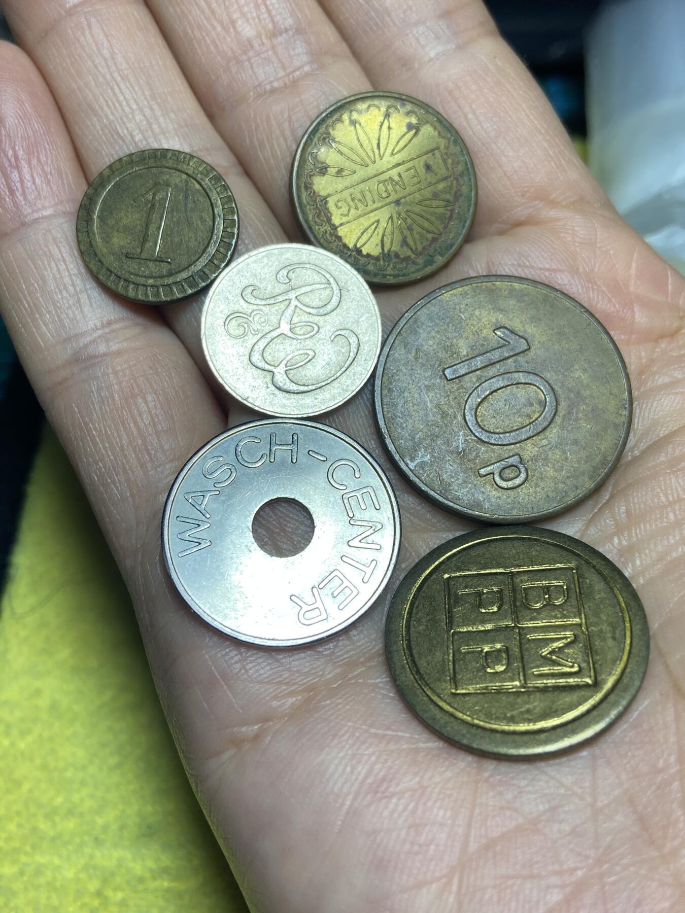 2026年第十五场(总第一百八十四场）外国好品散币场(免佣金) 各类代币6枚