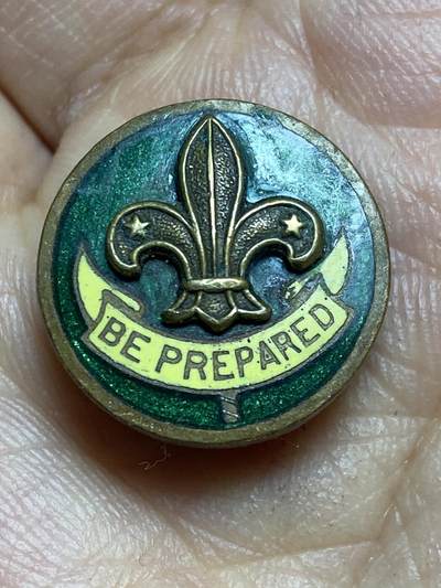 2026年第十五场(总第一百八十四场）外国好品散币场(免佣金) - 英国🇬🇧约1930–1960年世界童子军胸针(座右铭:时刻准备着)