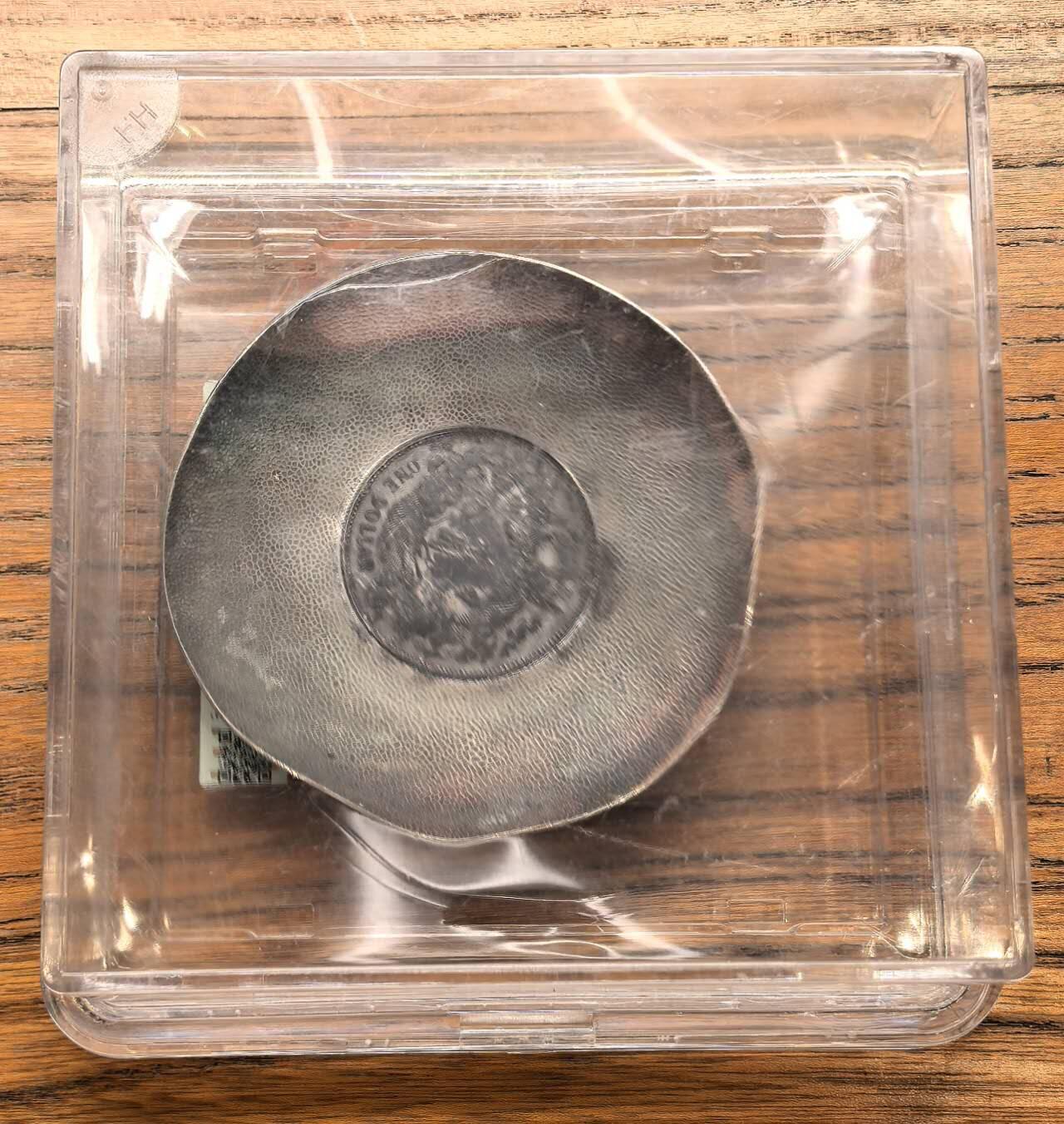 凡希社世界钱币微拍第三百十九期 欧洲银盘，镶大清宣三