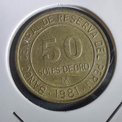 沼泽如烟--第973场 - 秘鲁1981年50索尔