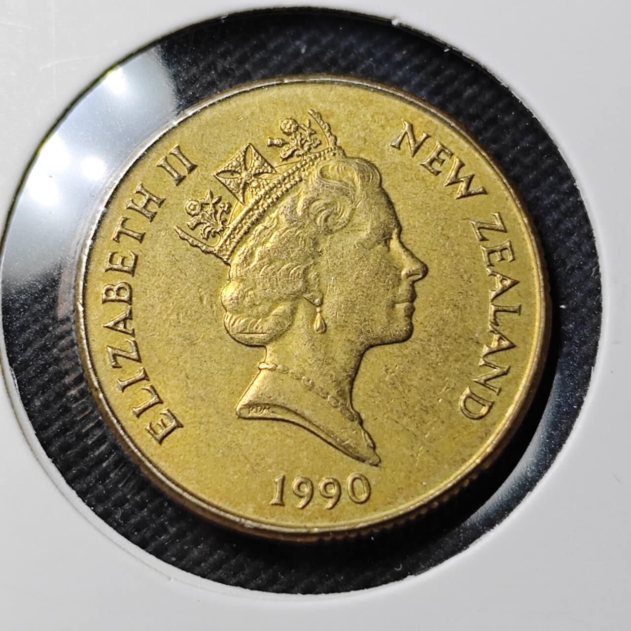 KK钱币收藏小铺  第389期  2月预留时间 周末发货 新西兰1元 