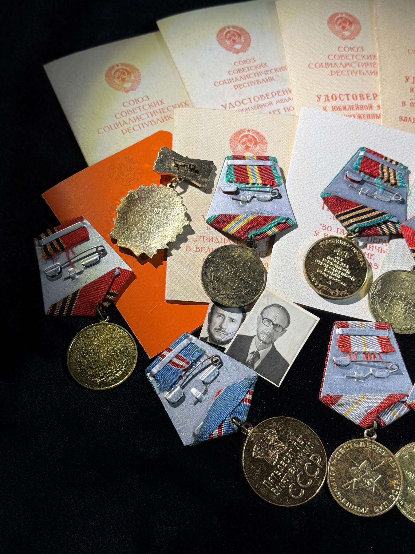 戎马世界章牌大赏第110期 苏联奖章套章