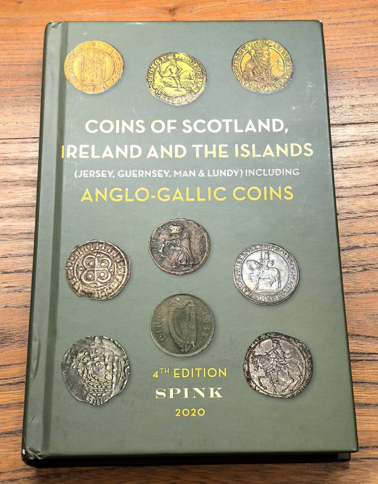 凡希社世界钱币微拍第三百十九期 2020版SPINK苏格兰爱尔兰与附属岛屿钱币目录