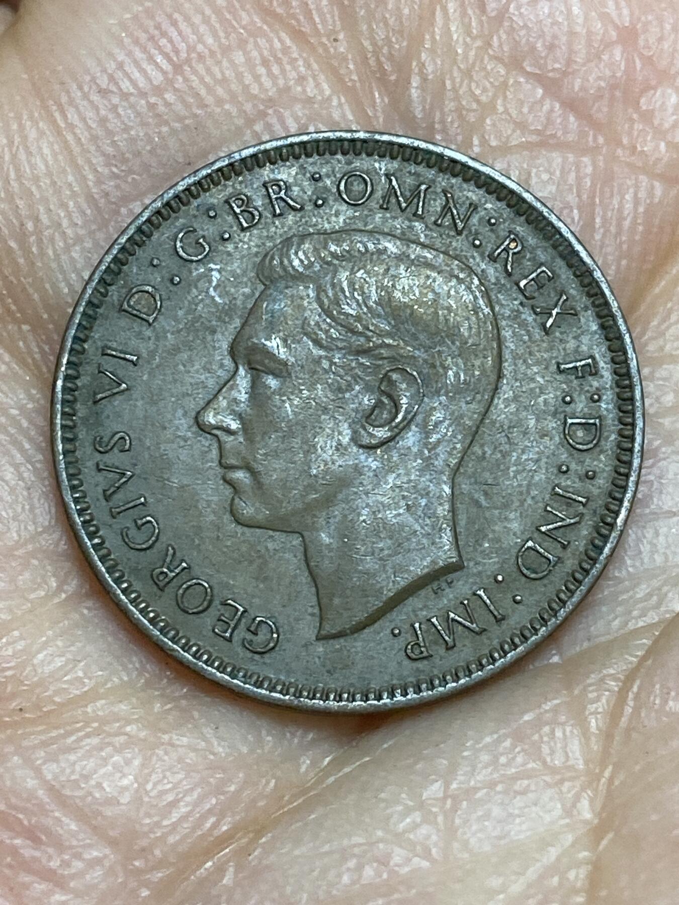 2026年第十五场(总第一百八十四场）外国好品散币场(免佣金) 英国🇬🇧1939年1法新(乔治六世第一版)