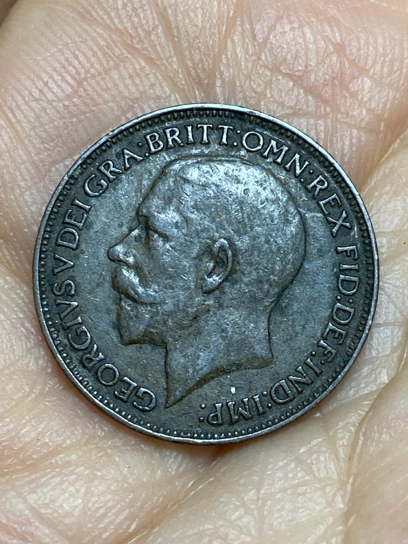 2026年第十五场(总第一百八十四场）外国好品散币场(免佣金) 英国🇬🇧1925年1法新(乔治五世第二版，关门年)