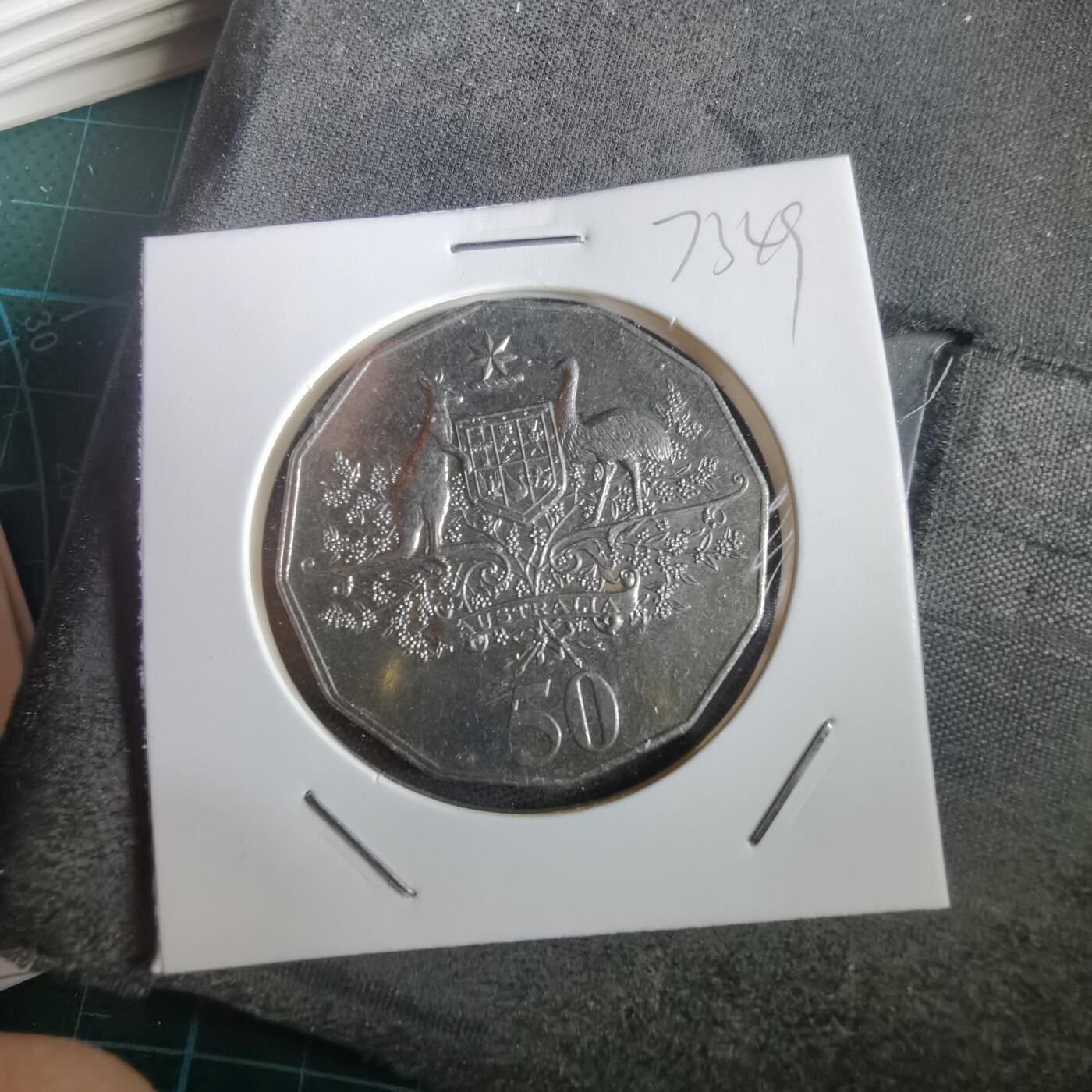 沼泽如烟--第973场 澳大利亚2001年50分纪念币