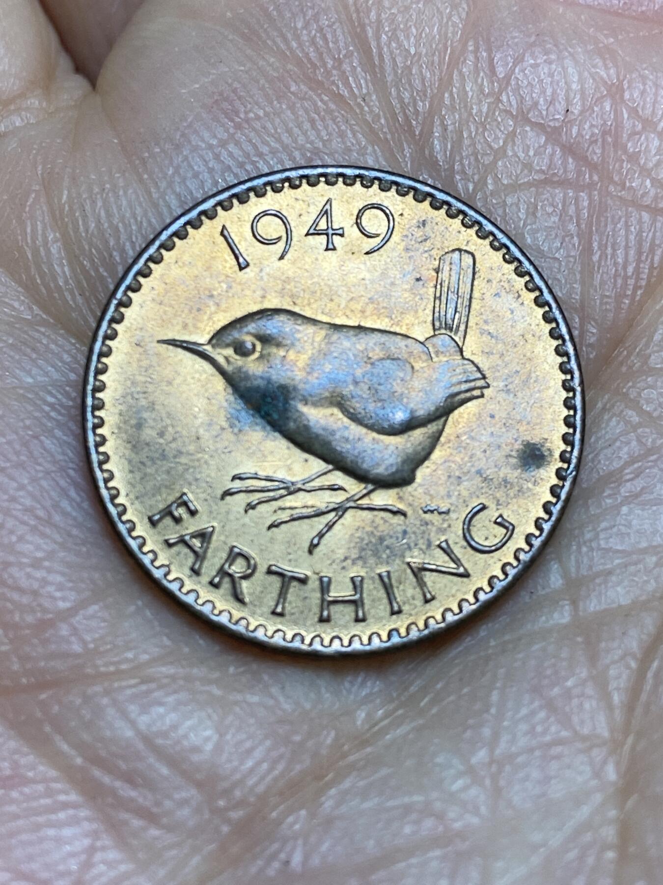 2026年第十五场(总第一百八十四场）外国好品散币场(免佣金) 原光好品–英国🇬🇧1949年1法新(乔治六世第二版，首发年)