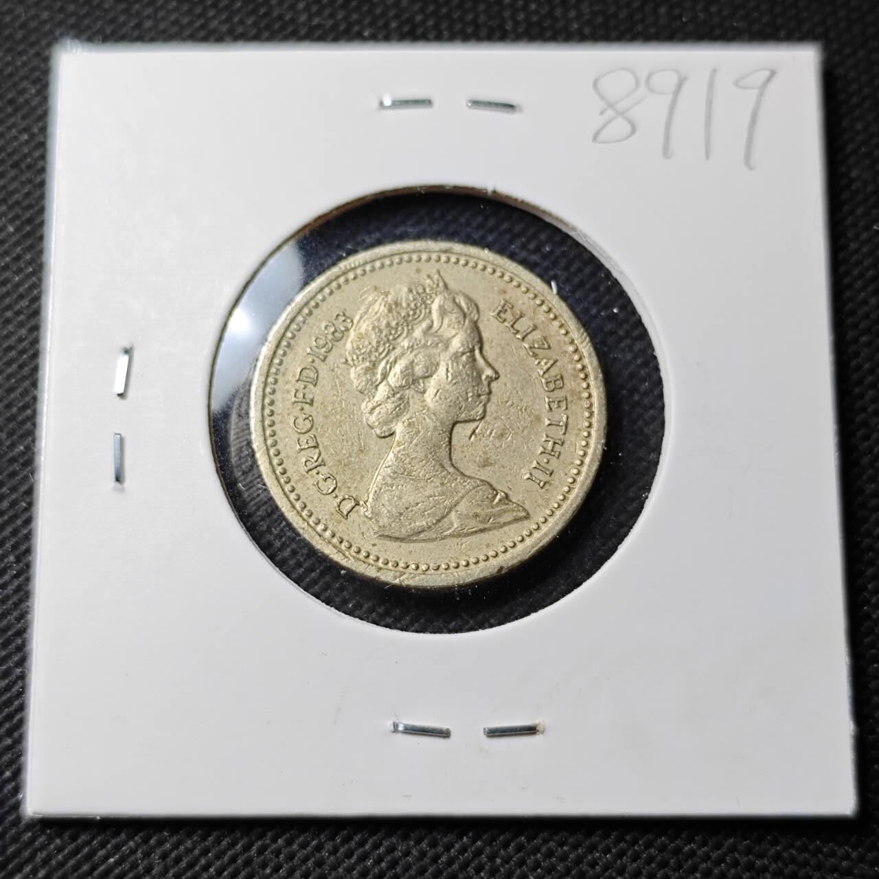 KK钱币收藏小铺  第389期  2月预留时间 周末发货 英国1镑 