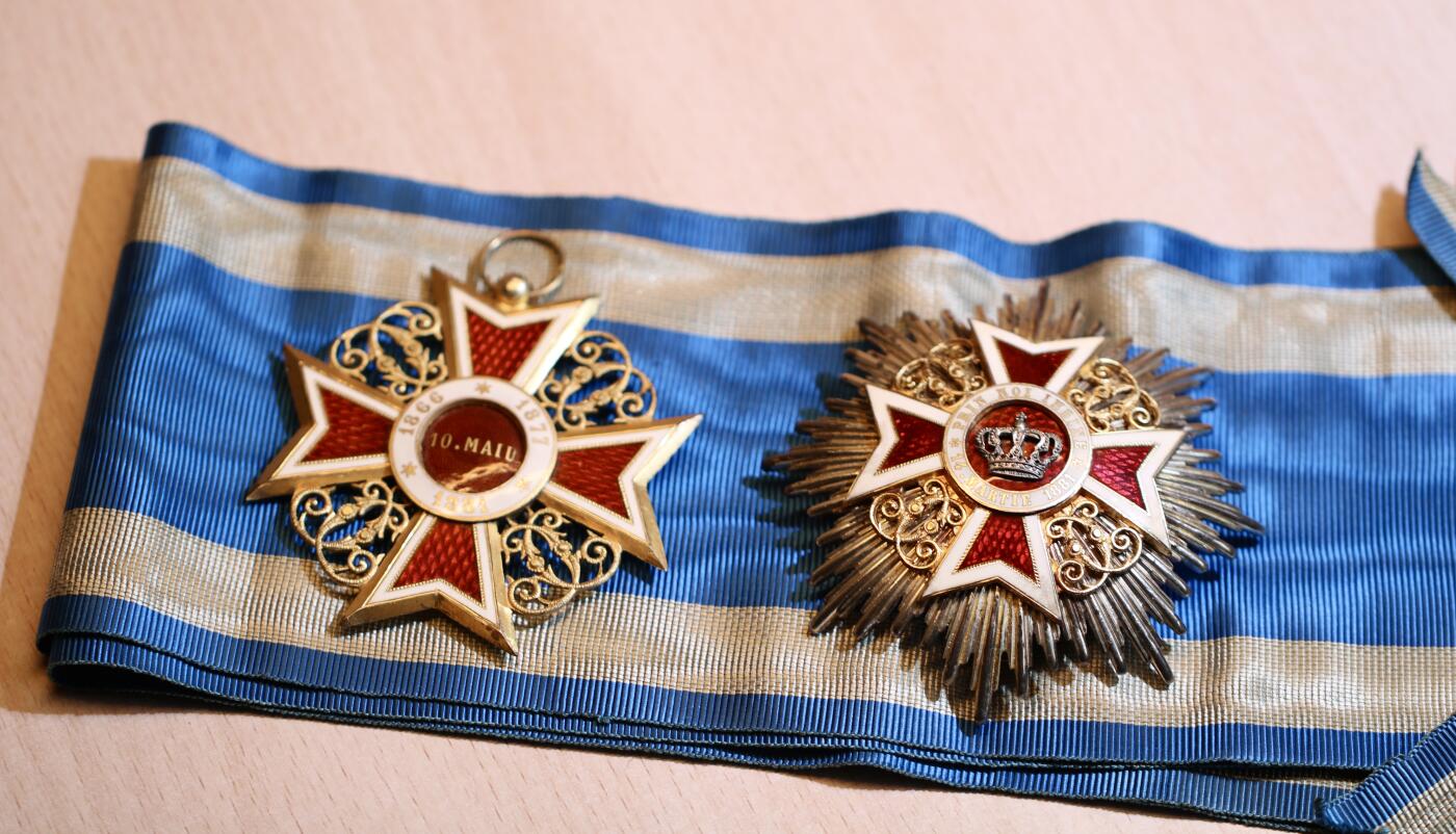 大猫徽章拍卖 第287期 罗马尼亚王冠勋章 大十字级 