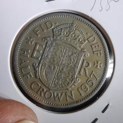 沼泽如烟--第973场 - 英国1957年半克朗