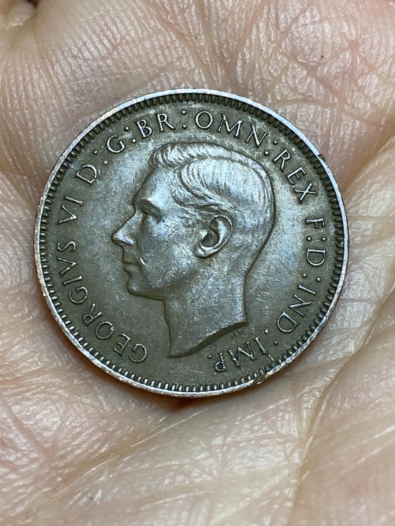 2026年第十五场(总第一百八十四场）外国好品散币场(免佣金) 英国🇬🇧1939年1法新(乔治六世第一版)