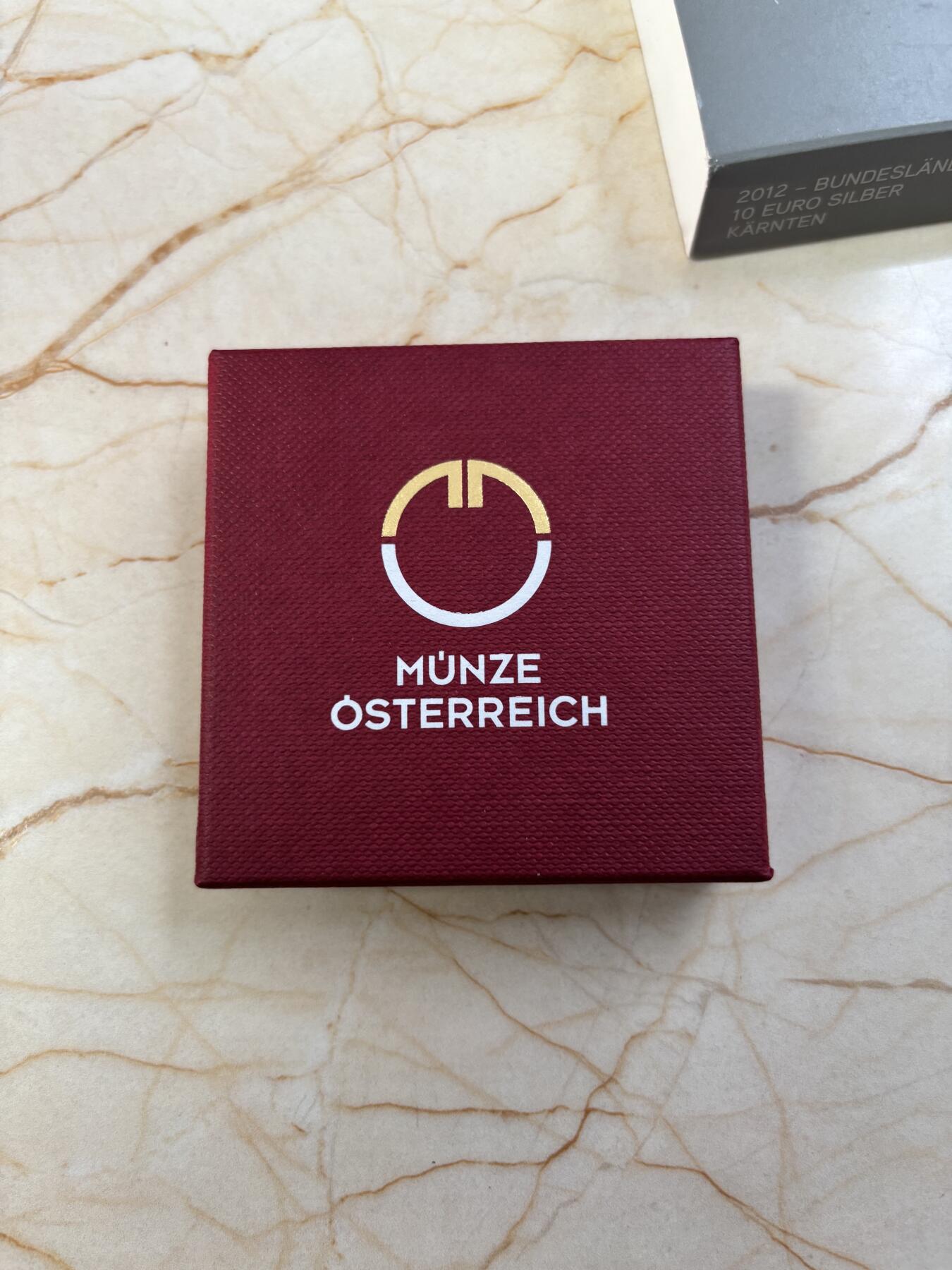 第189期拍卖 奥地利2012年联邦省系列-卡林西亚州精制纪念银币，925银，17.3克，发行30000枚