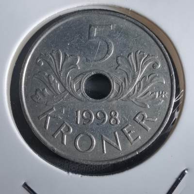 沼泽如烟--第972场 - 挪威1998年5克朗