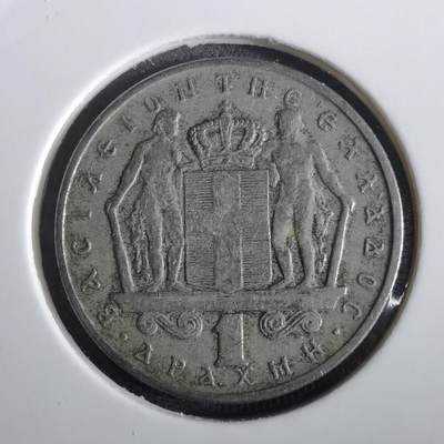 沼泽如烟--第973场 - 希腊1967年1德拉克马