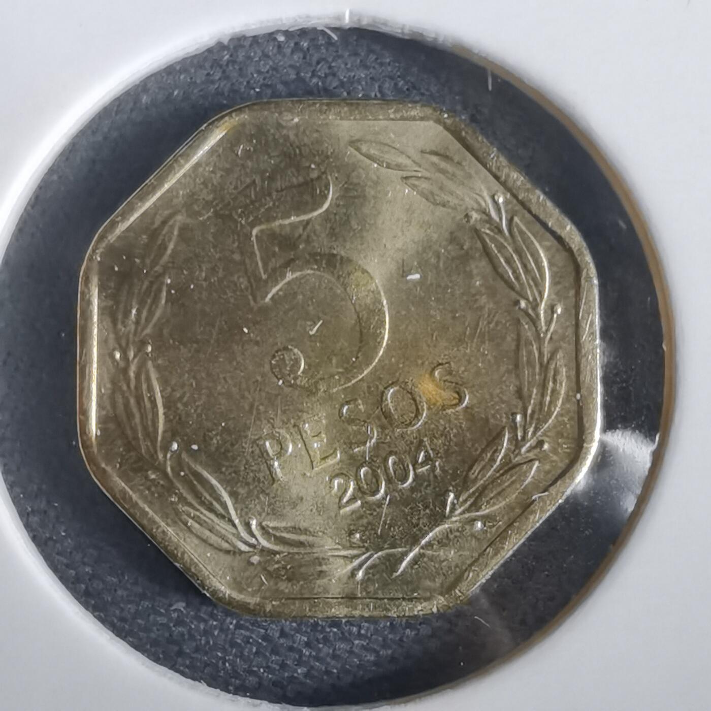 沼泽如烟--第973场 智利2004年五比索