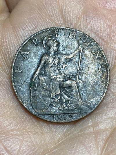 2026年第十五场(总第一百八十四场）外国好品散币场(免佣金) - 英国🇬🇧1912年1法新(乔治五世第一版)