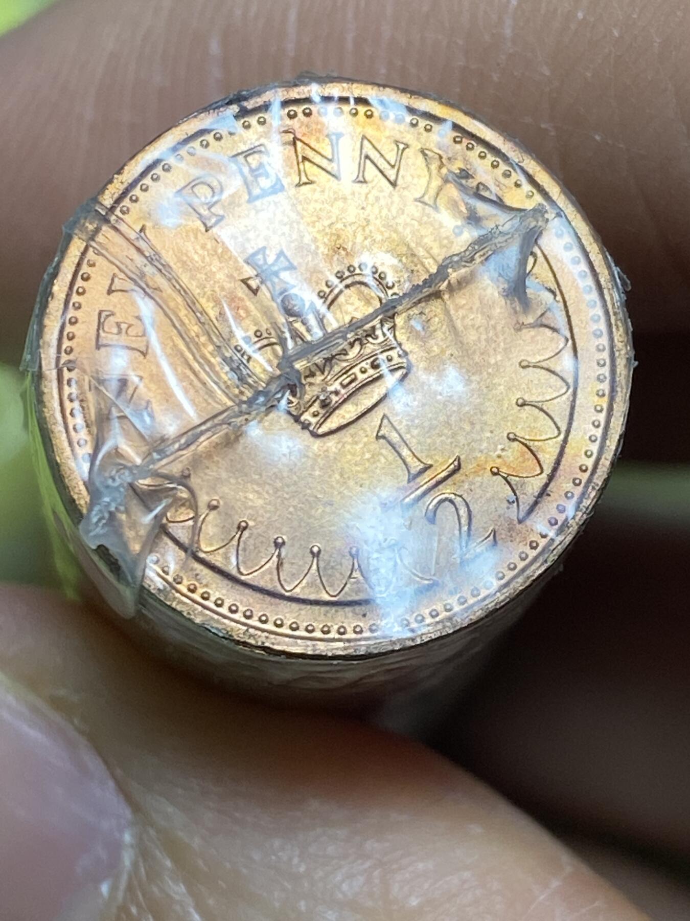 2026年第十五场(总第一百八十四场）外国好品散币场(免佣金) 英国🇬🇧1971年1/2新便士50枚原封整卷