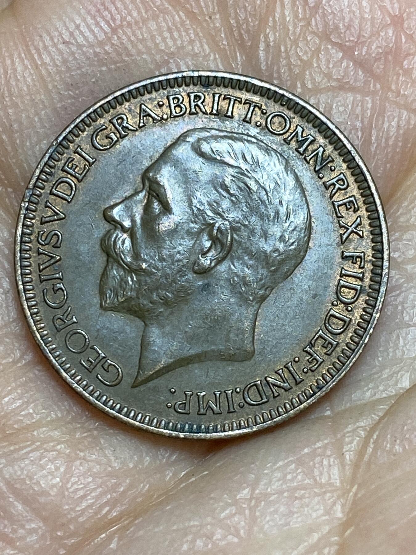 2026年第十五场(总第一百八十四场）外国好品散币场(免佣金) 英国🇬🇧1936年1法新(乔治五世逝世年，第三版关门年)