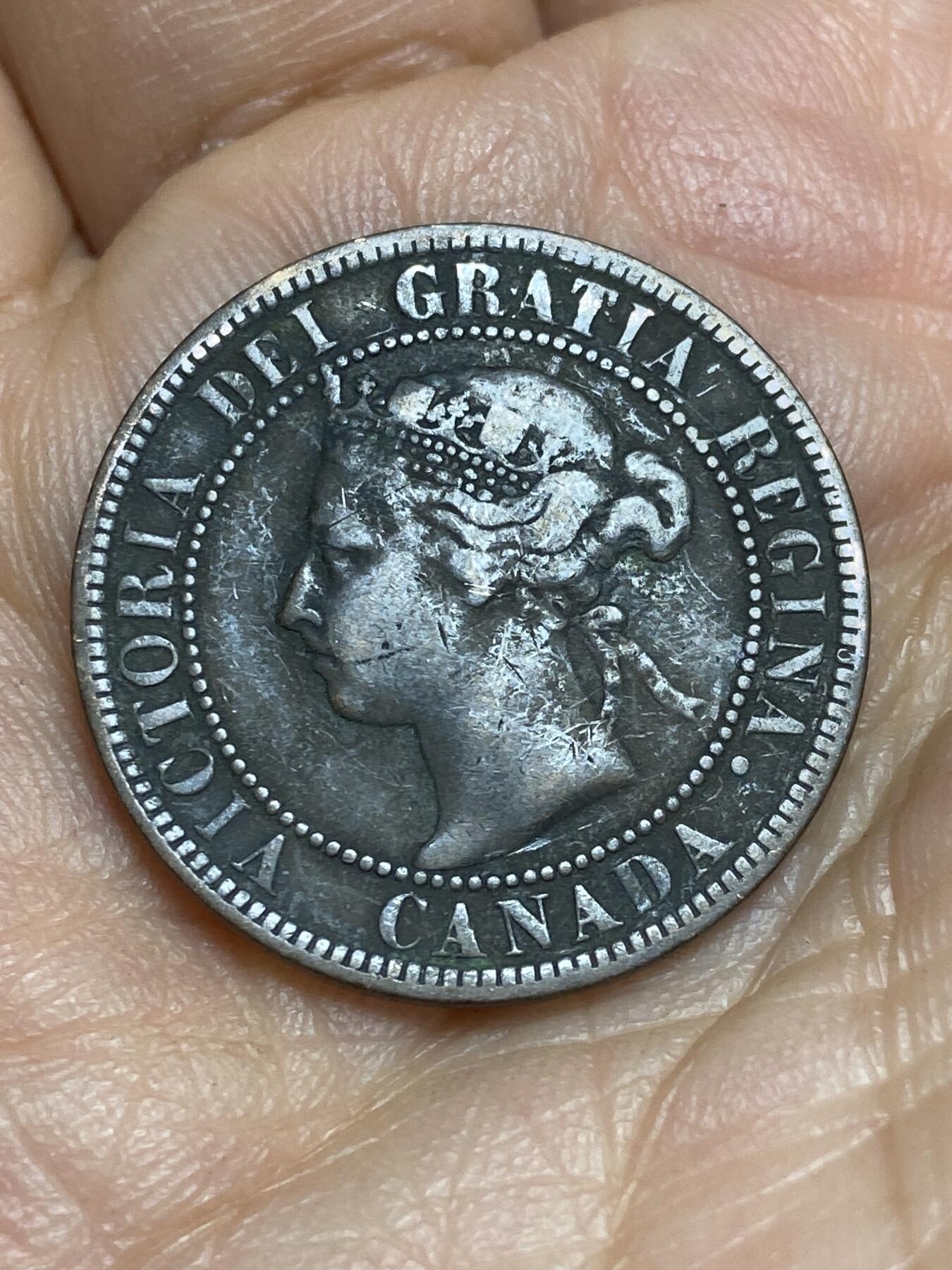 2026年第十五场(总第一百八十四场）外国好品散币场(免佣金) 加拿大🇨🇦1893年1分(维多利亚女王时期)