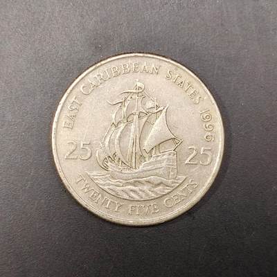 2026C2逸泉钱币C2世界各国纸钞钱币纪念币专场第七场C2 1-420 - 265东加勒比25分