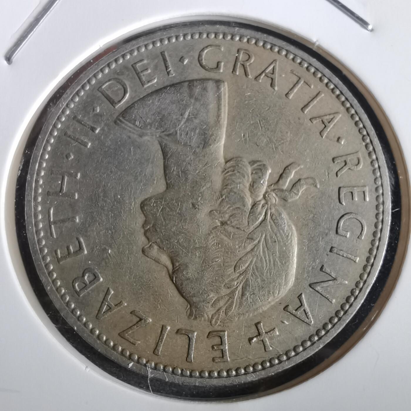 沼泽如烟--第973场 英国1962年半克朗