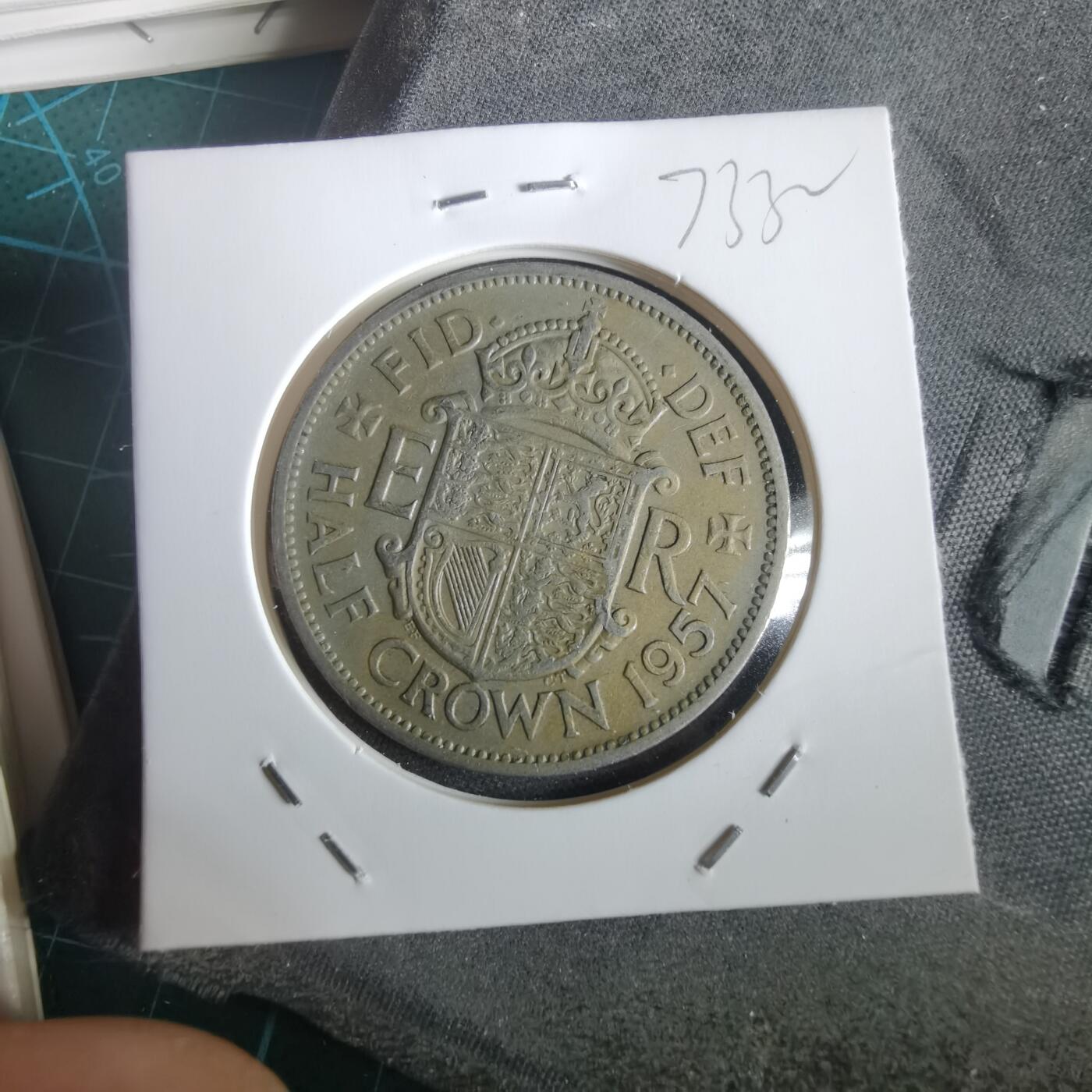 沼泽如烟--第973场 英国1957年半克朗