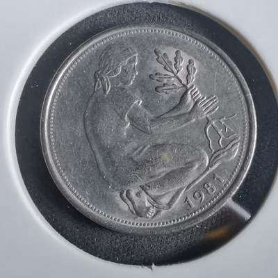 沼泽如烟--第973场 - 德国1981年50芬尼