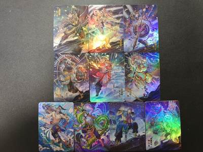 天玑星卡拍第165期《1.26周一截拍》持续收拍收评中 满赠卡需备注 - 宁缺卡牌 水浒传 粗闪 10张